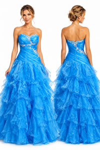 Šaty  - organza  - Sára