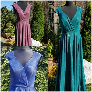 Gliterr růž, modř,green